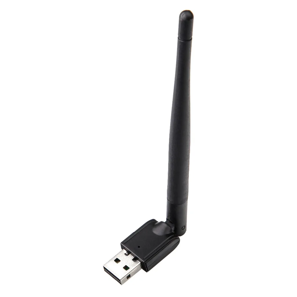 MT-7601 150M USB 2,0 WiFi беспроводная сетевая карта 802,11 b/g/n LAN адаптер с поворотная антенна для ноутбука