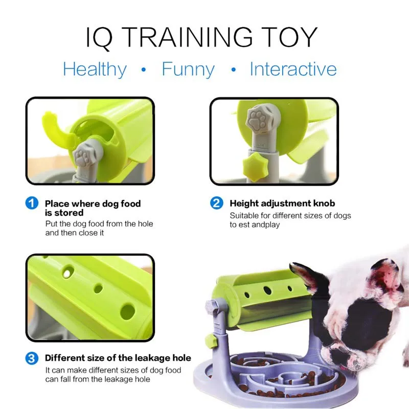 Интерактивные обучающие игрушки для кошек, собак Iq, обучающие игры, анти дроссель, собака, медленная кормушка, игрушка для маленьких больших собак, Jouet Chien