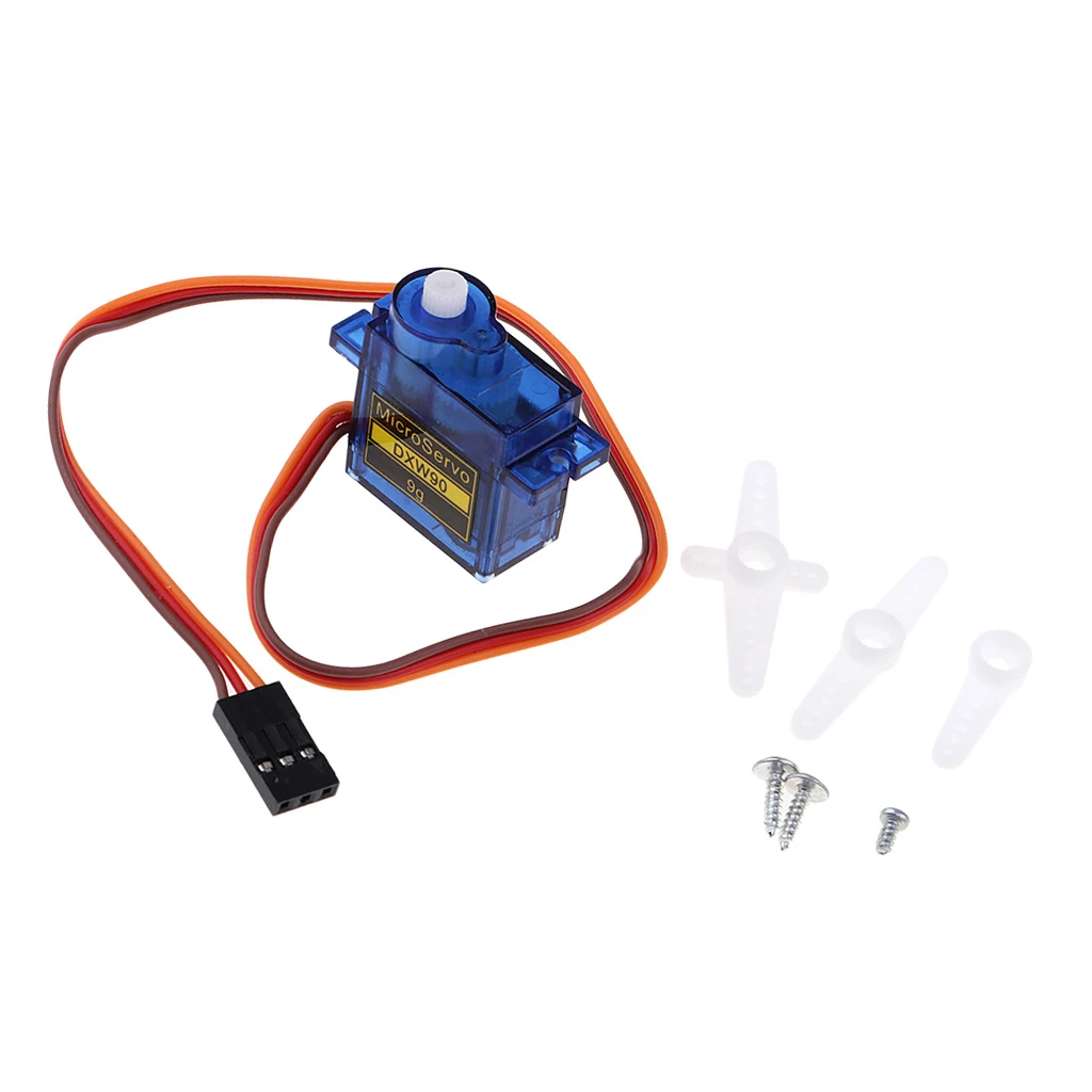 DXW90 9g Micro Mini Servo for RC Robot Arm, Fixed-wing Plane,   , Boat