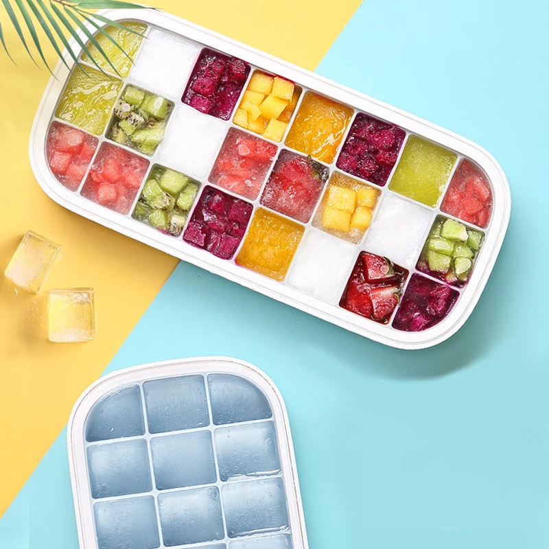 Форма для льда ONEUP домашняя коробка 2020 новый продукт с крышкой силиконовая форма