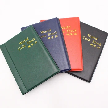 

Collecting Money Organizer 120 Pockets Coins Collection Album Book for Collector Coin Holder Albums Mini Penny Coin Storage Bag