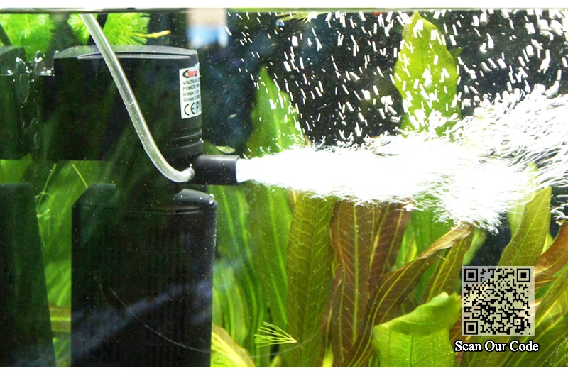 

Super Aquarium Water Pump for fish tank, Internal Submersible Pump Spray Flow water Biological Filtering system add Oxygen Air