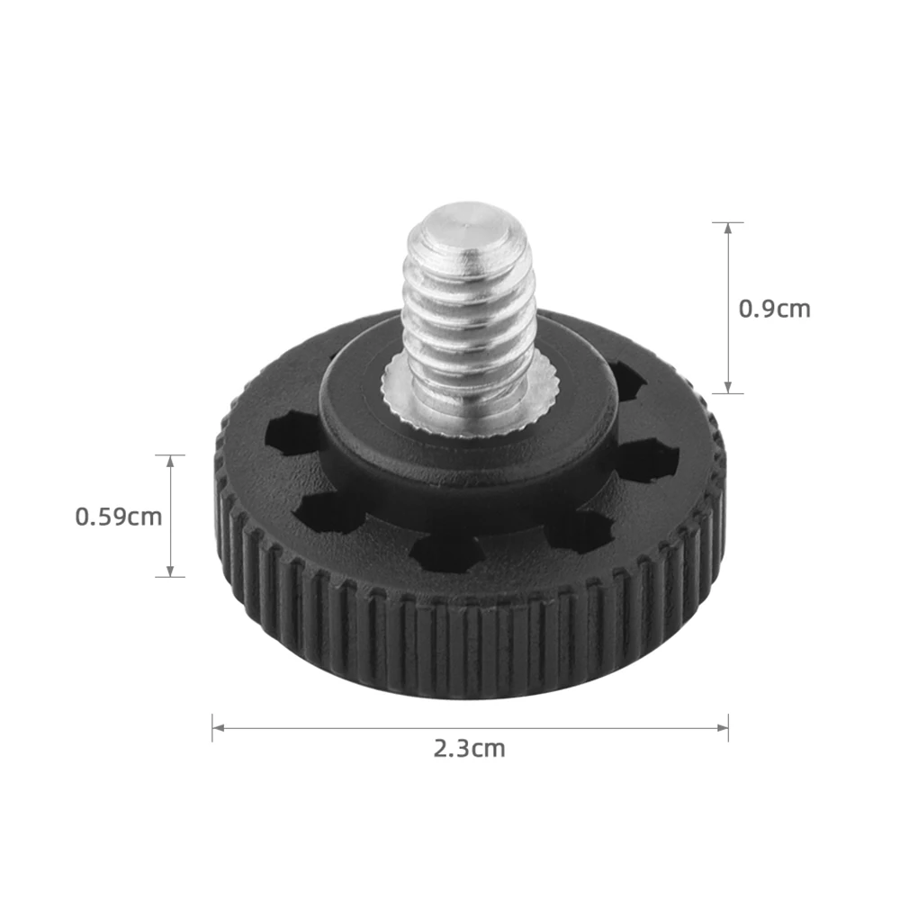 Screw hanging ring camera 1/4 screw for Canon Nikon Samsung SLR camera lanyard hanging loop for quick release plate