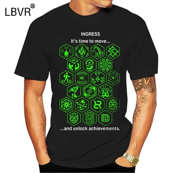 

Fashion Cool Men T shirt Women Funny tshirt Ingress Achievements Enlightened Customized Printed T-Shirt