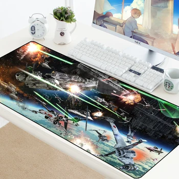 

Star Wars Mousepad Gaming Mouse Pad Gamer Mat Game Computer Desk Padmouse Keyboard Large Play Mats to keyboard Mouse Mats For PC