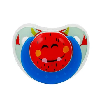 

Baby Cactus Nipple Dummy Pacifier Baby Food Grade PP Silicone Soother Toddler Nipples with Dust-proof Cover Cartoon Pacifier