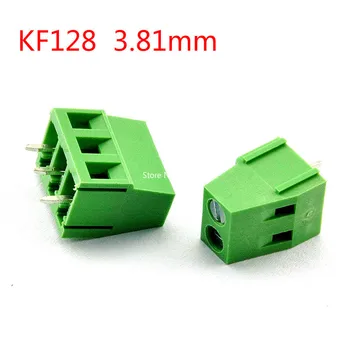 

10pcs KF128 3.81mm PCB Screw Termina Block KF128-3.81 2P 3P Splice Terminals Connector Can be stitched