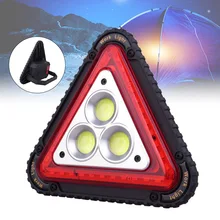 Светодиодный рабочий светильник Портативный Водонепроницаемый треугольный Предупреждение светильник для кемпинга Пеший Туризм аварийного NC99