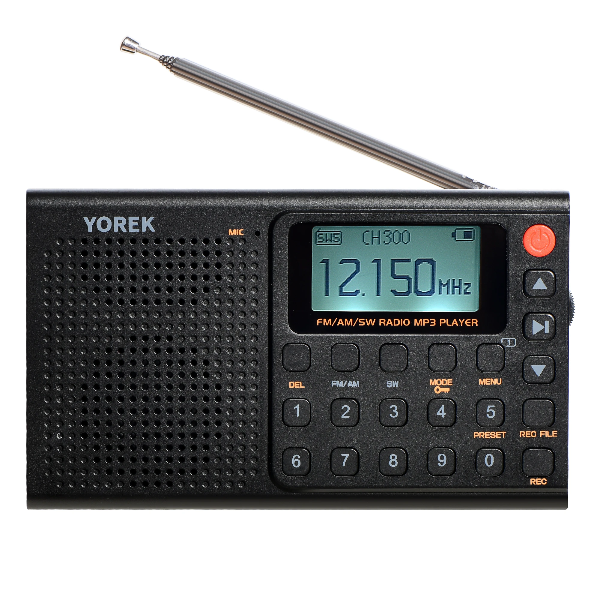 Portable Digital Radio Bluetooth | Rechargeable Portable Radio - Am/fm ...