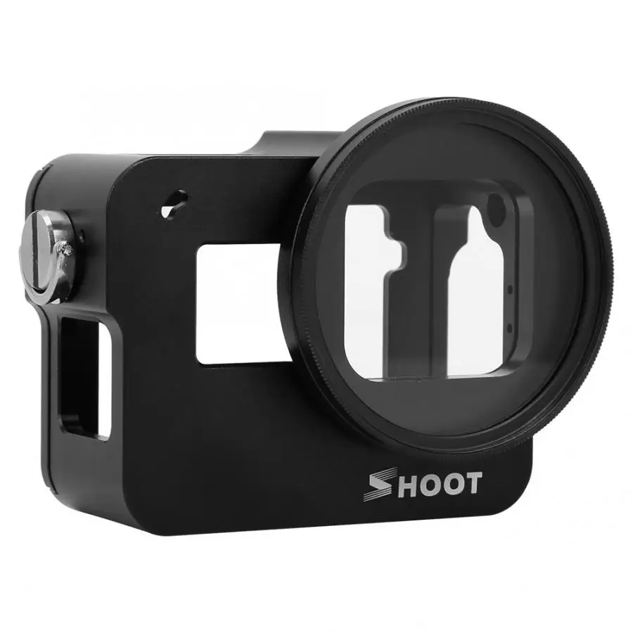 Защитный чехол-рамка для GoPro Hero 7 6 5, Черная защитная рамка для экшн-камеры Go Pro Hero 7 6 5, аксессуары