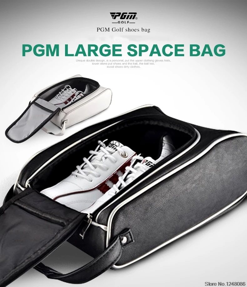 Pgm Высокое качество обувь для гольфа сумка для мужчин водонепроницаемый открытый прочный гольф сумки для женщин pu кожа спортивная обувь для гольфа сумка D0052