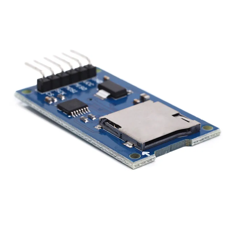 1 шт./лот Micro SD карта Мини TF кард-ридер модуль SPI интерфейсы с преобразователем