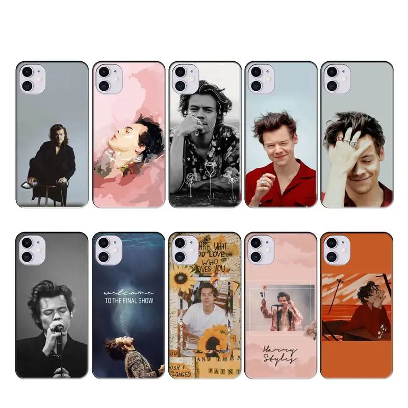 

FFboost Harry Styles case coque fundas for iphone 11 PRO MAX X XS XR 4S 5S 6S 7 8 PLUS SE 2020 cases cover