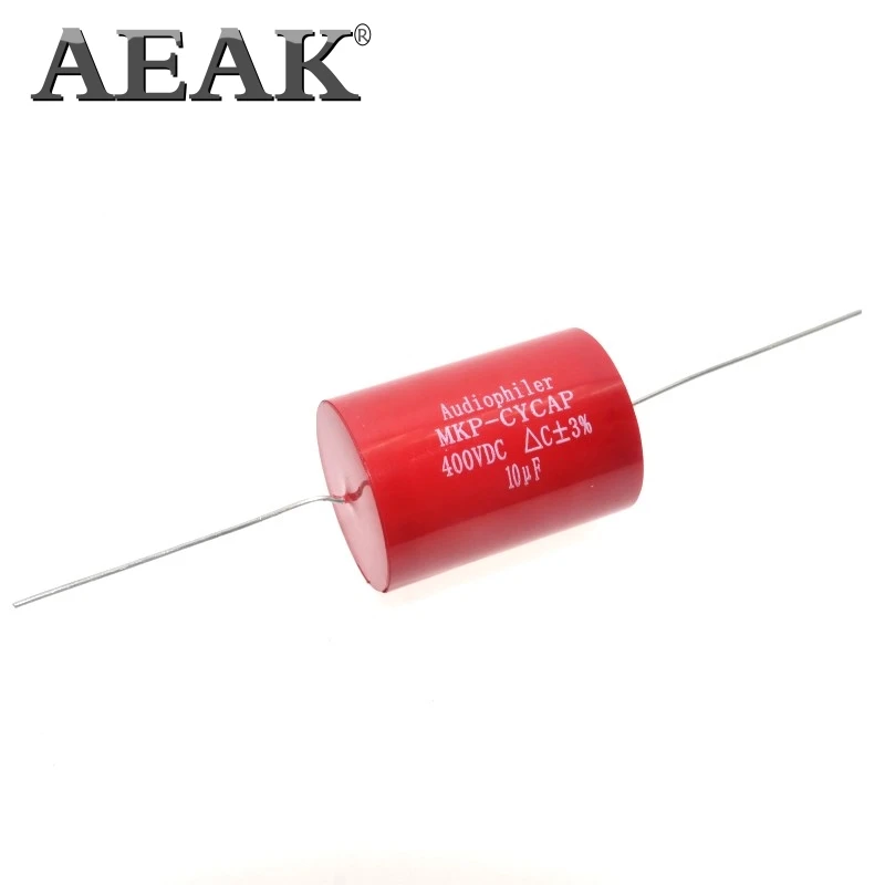 Осевой конденсатор AEAK Audiophiler MKP 250V 400V 630V DC HIFI DIY аудио класса для трубчатой гитары