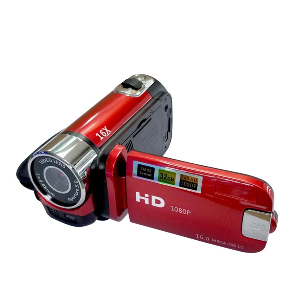 

Full HD 1080P Portable 16MP 270 Degree Sports Vidicon Rotation High Definition Digital Camcorder ABS DV Camera FHD Video Cameras