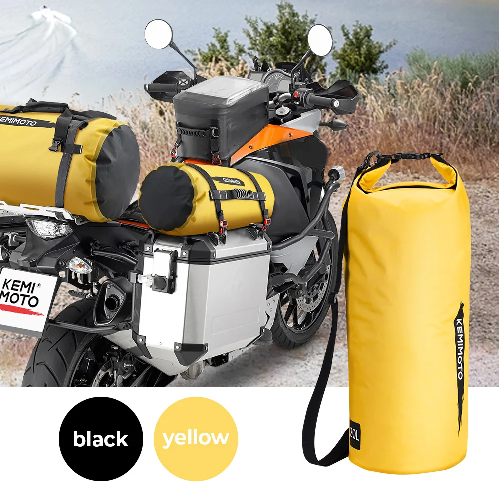Сумка из ПВХ для мотоцикла водонепроницаемая 10 л 20 30 л|motorcycle bag|bags for motorcyclewaterproof bags