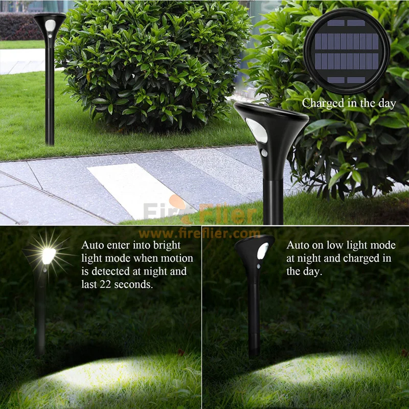 solar spike light PIR sensor