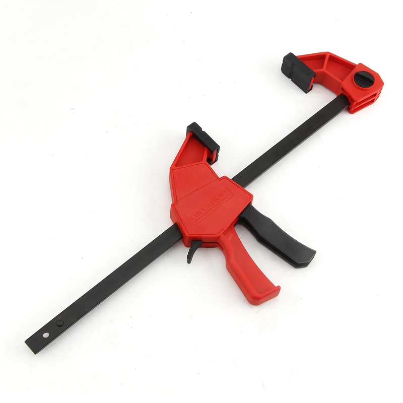 Neue Stil Schwere F Clamp 1Pcs Schnell Ratsche Release Clip Bar Holz Arbeits Schellen Handwerkzeug 6 12 18 24 30 36 zoll – Detail 1