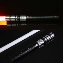 Тяжелый Дуэльный светильник saber Jedi светодиодный светильник перезаряжаемый Saber Force FX громкий звук высокий светильник с FOC металлической рукояткой Рождество