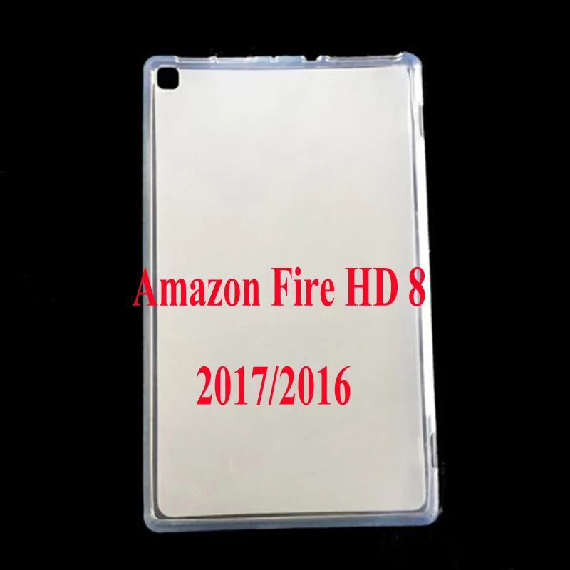 TPU 3D отличное качество печати PU кожаный чехол для Amazon New Kindle Fire HD 8 hd 8 8,0 дюймов защитный чехол для планшета+ пленка+ ручка - Цвет: TPU