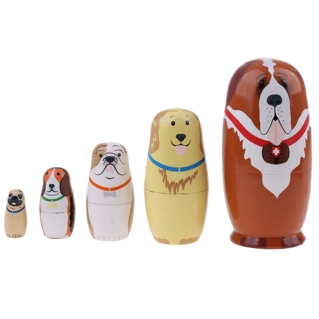 dog russian dolls