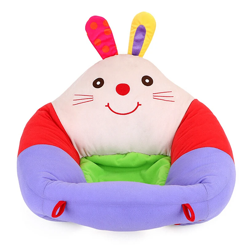 Rabbit Для новорожденных путешествия детские сиденья Диван поддержка сиденье Дети плюшевый стул обучения сидеть Мягкие плюшевые игрушки сиденье - Цвет: Rabbit
