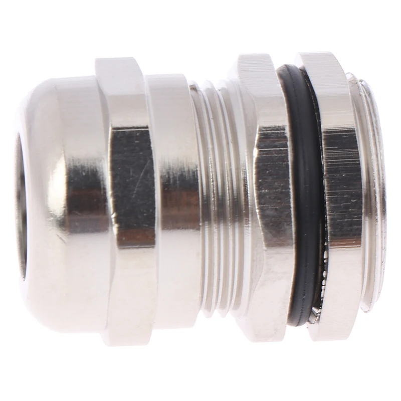 Нержавеющая сталь покрытие медью, никелем Pg7 Pg9 Pg11 Pg13.5 водонепроницаемый соединитель кабельный ввод для крепления кабелей 1 шт. Прямая поставка