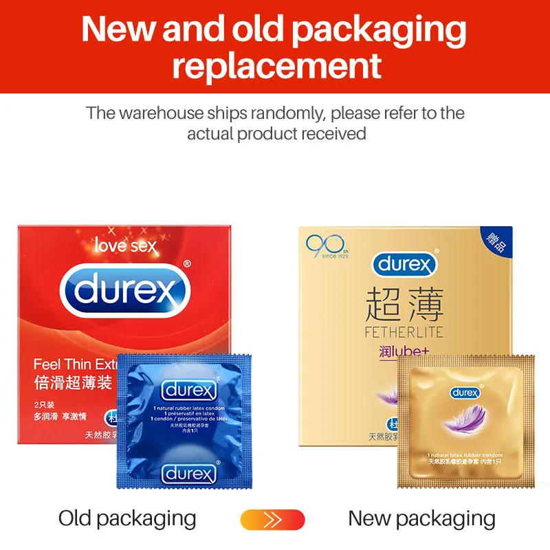 Durex шипованные презервативы для мужчин ледяной огонь смешанный 4 стиля крупные