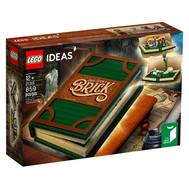 LEGO 21315 Ideas серия всплывающие блоки для книг включает в себя 4 фигурки Куклы