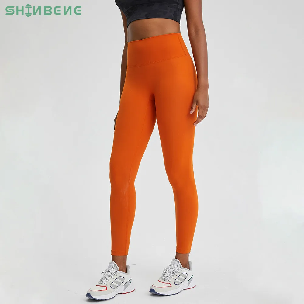 Yoga-Pants Sport-Leggings Fitness Tights Squat-Proof CLASSIC Gym Workout SHINBENE Buttery-Soft
