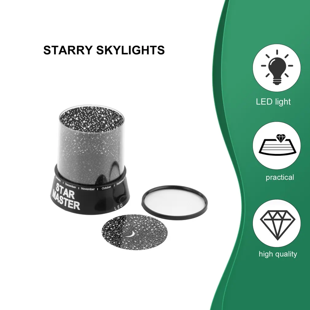  Romantic Colourful Cosmos Star Master LED Projector Lamp Night Light Gift Novelty Amazing Colorful  - 4000186735727