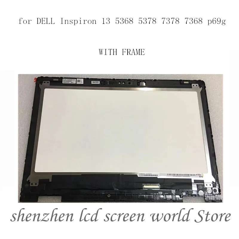 Для Dell Inspiron 13 5000 5368 5378 5379 P69G FHD ЖК дисплей Дисплей Панель Сенсорное стекло