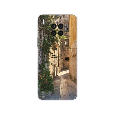 Honor 50 Lite Case 6.67inch Silicon Back Cover Phone Case For Huawei Honor 50 Lite Soft Case TPU Bumper 50Lite Light Funda