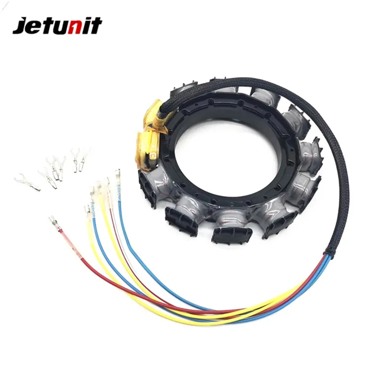 Outboard Stator For Mercury 1987-1997(45JET,50,55,60,65 JET,70,75,80,90&95HP&ndash;3Cyl) 174-9710K1 398-818535A18 398-9710A28 F747095
