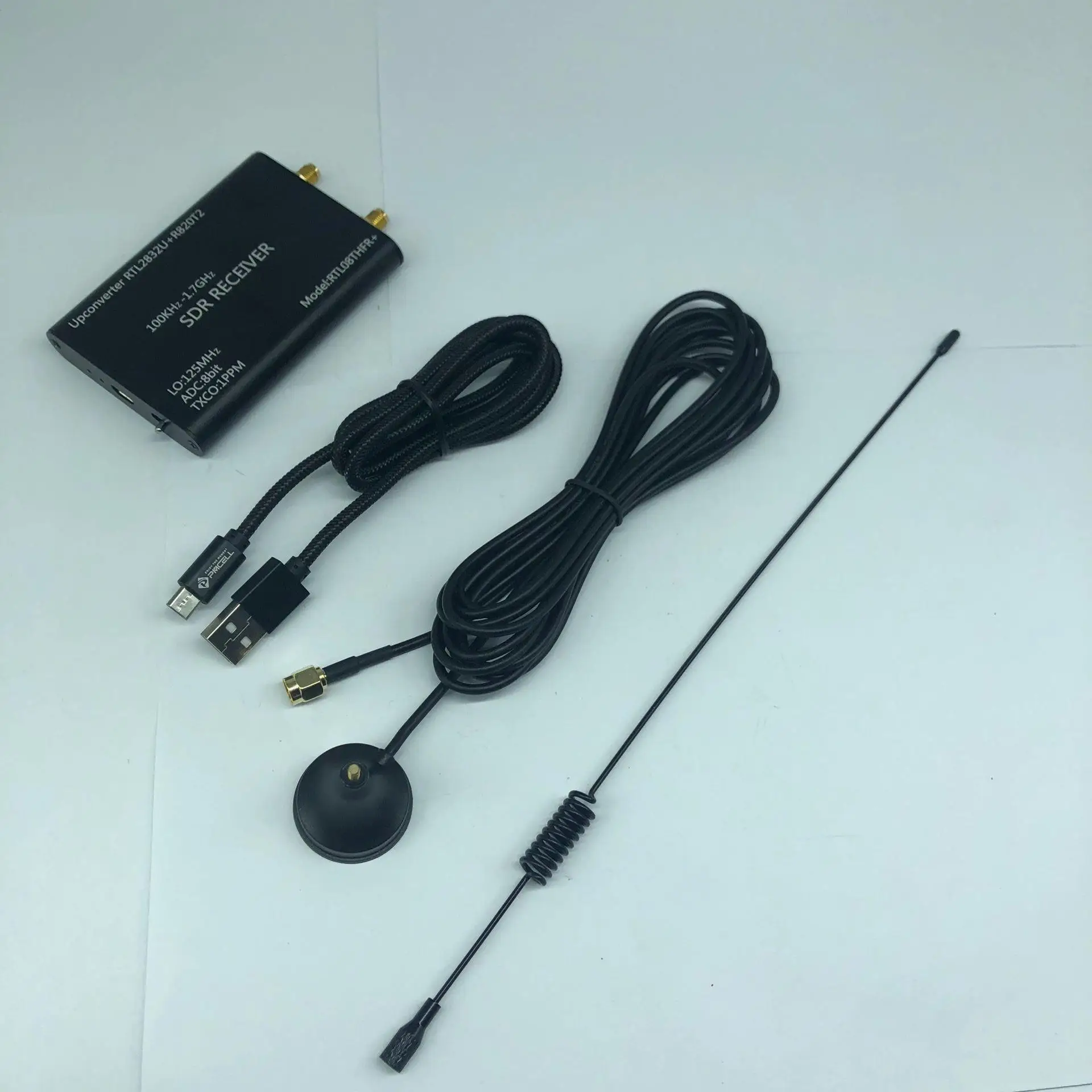 100KHz-1.7GHz Upconverter+1PPM TXCO RTL-SDR
