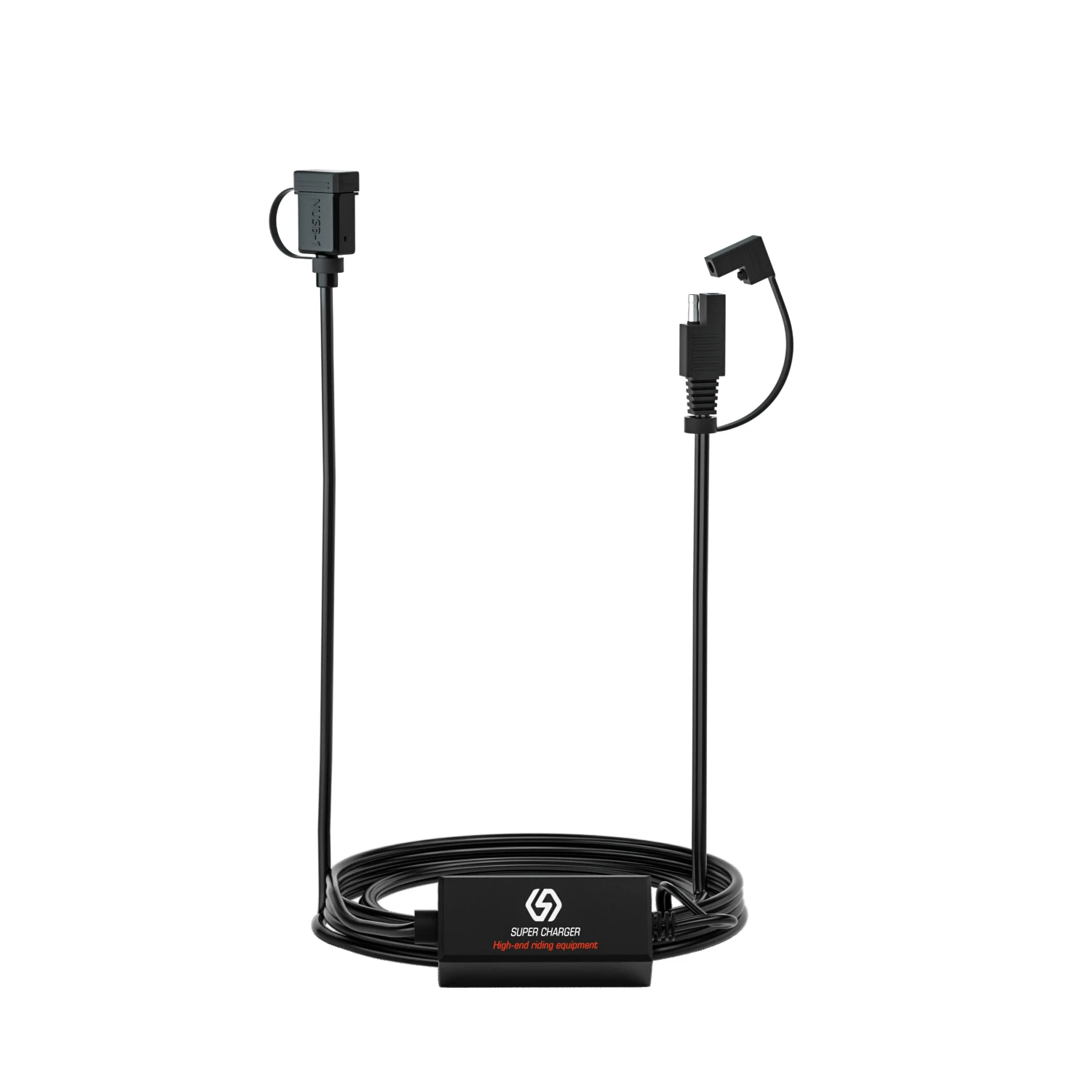 Waterproof Motorcycle 18W Single USB Fast Charger SAE To USB Charger 12-24V QC3.0 Quick Charge 3.0 Built-in Smart Chip