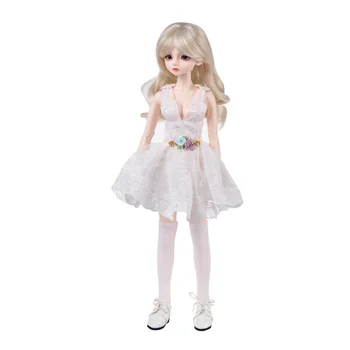

40cm 1/4 BJD Dolls Bory Female Ball Joints Doll Full Costume Set with Makeup and Eyes