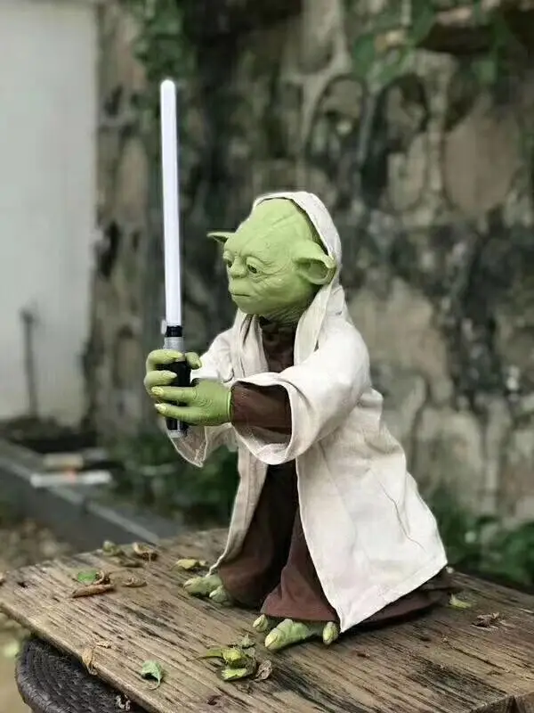 Йода Дарт Вейдер Commando Force Awakens the Jedi Master йода аниме персонаж подвижная электрическая фигурка игрушка модель украшения