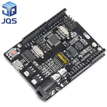 

UNO R3 + WiFi ATmega328P+ESP8266 (32Mb memory) USB-TTL CH340G For Arduino Uno NodeMCU WeMos ESP8266 One New Arrival