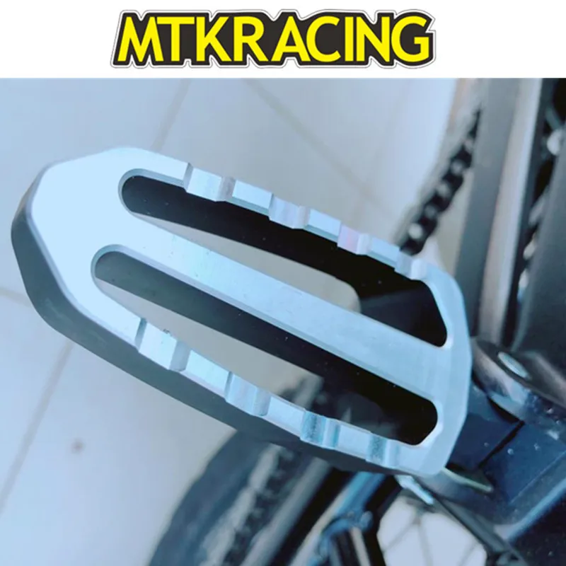 

MTKRACING Motorcycle rear blank foot pedal wide pedal rear pedal rest pedal for BENELLI Leoncino 500 leoncino 500