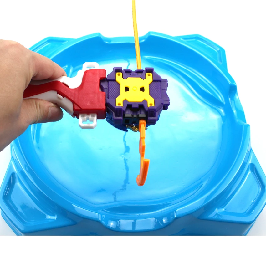 4 шт./компл. Beyblade Burst Metal Fusion 4D с пусковым устройством и арена Прядильный механизм Комплект игры, игрушки детские игрушки бейблэйд поле бейблэйд
