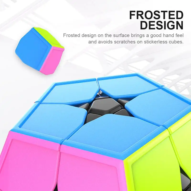 Магический куб неправильной формы Dodecahedron матовая интеллектуальная разработка