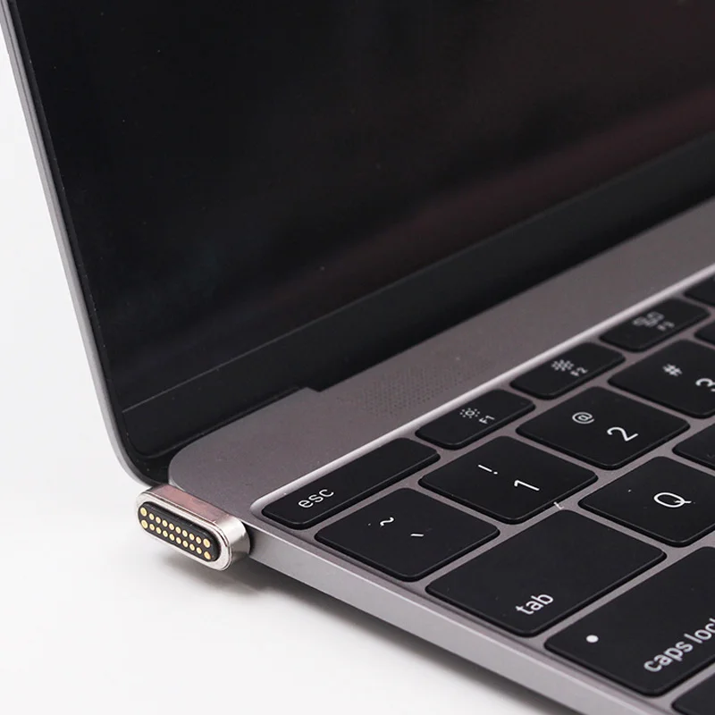 20 контактов магнитный USB C адаптер 4K 100W быстрая зарядка для Macbook Pro Pixelbook GDeals