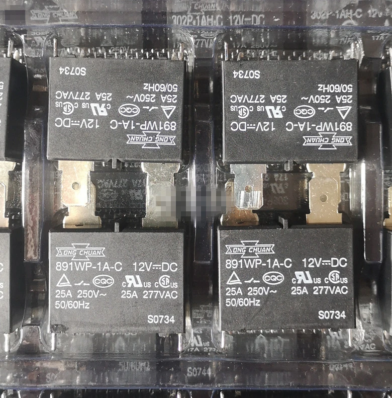 10PCS Power relay 891WP-1A-C-12V 