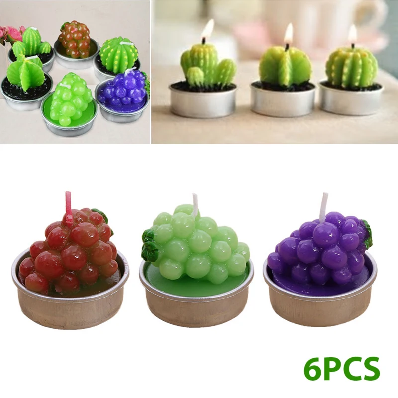 Бездымный День Святого Валентина домашний декор имитация растений свечи