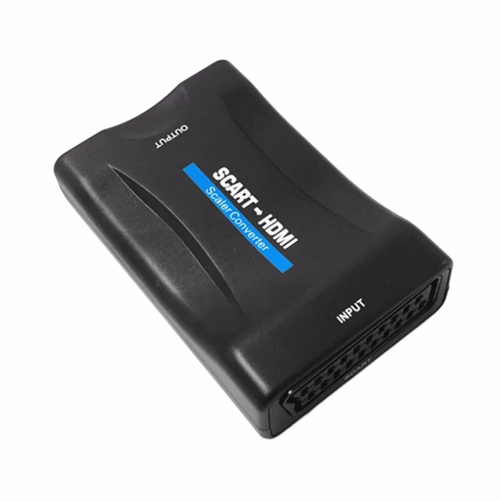 Onleny 1080P Scart в HDMI конвертер аудио-видео адаптер для HD ТВ Sky Box STB для смартфона HD tv DVD K5 США ЕС Великобритания разъем AU