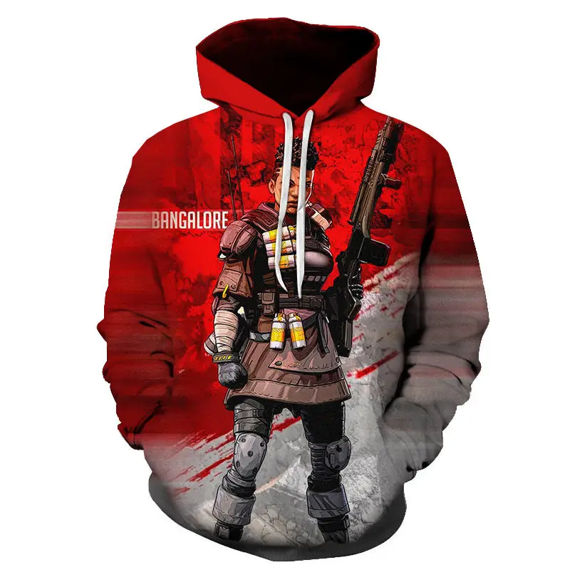 WNT271 Apex Legends, 3D толстовки, Мужская Уличная одежда, новинка, толстовка с 3D принтом, повседневные толстовки, мужская и женская осенняя одежда с длинным рукавом - Цвет: WNT271