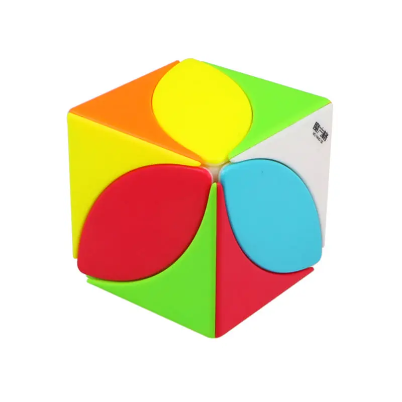 QiYi QY Mofangge головоломка Ivy Cube первый твист куб листьев линии белого цвета - Цвет: Цвет: желтый