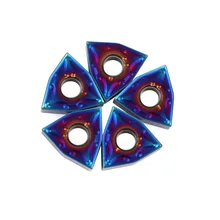  WNMG080404 MA WNMG080408 MA NK9010 Nano Blue CNC Lathe External Turning Inserts High hardness cutting blades for stainless steel 