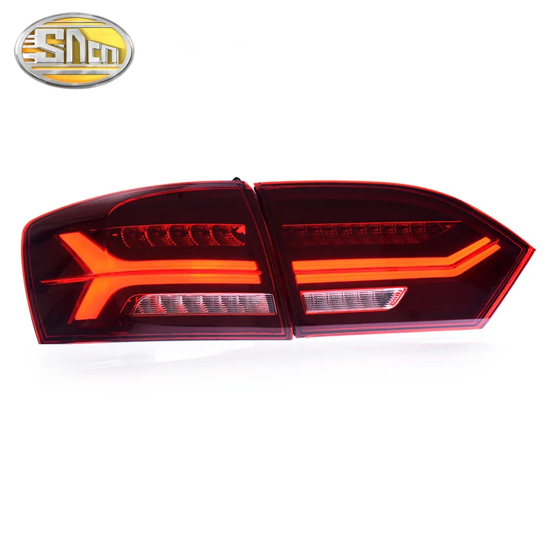  Car LED Tail Light Taillight For Volkswagen Jetta MK6 2012 2013 2014 Rear Fog Lamp + Brake Light +  - 4000088675848